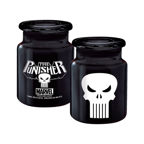 Punisher Skull 6 oz. Apothecary Jar